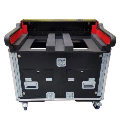 Flip-Ready Easy Retracting Hydraulic Lift Case for Midas M32 Console