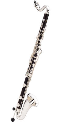 Buffet Crampon - Grenadilla Student Bass Clarinet, Low Eb