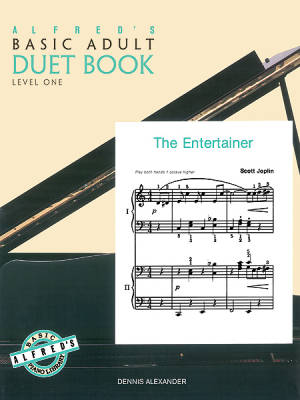 Alfred Publishing - Alfreds Basic Adult Piano Course: Duet Book, Level 1 - Alexander - Piano - Book