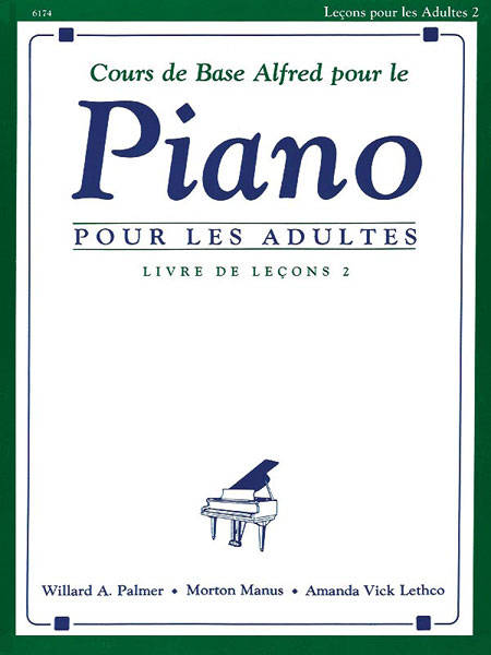 Alfred\'s Basic Adult Piano Course: French Edition Lesson Book, Level 2 - Palmer/Manus/Lethco - Piano - Book