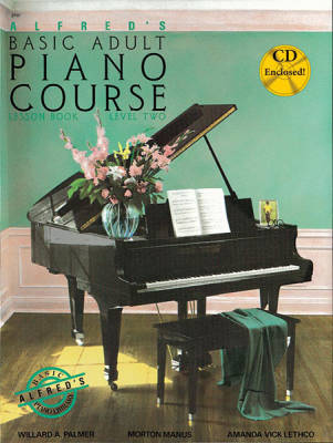 Alfred\'s Basic Adult Piano Course Lesson Book, Level 2 - Palmer/Manus/Lethco - Piano - Book/CD