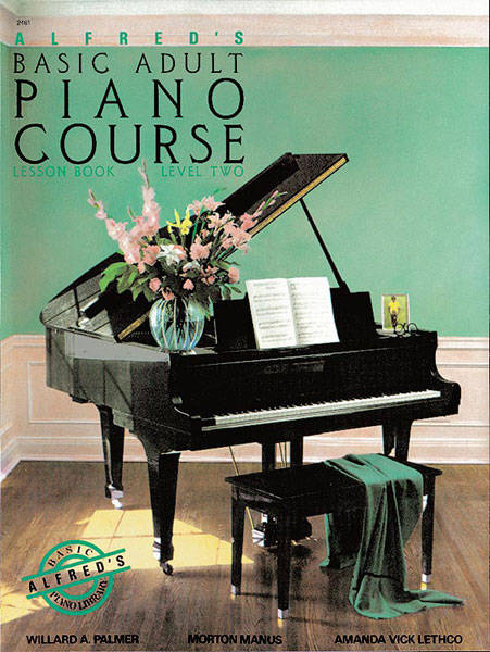Alfred\'s Basic Adult Piano Course Lesson Book, Level 2 - Palmer/Manus/Lethco - Piano - Book