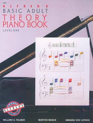 Alfred Publishing - Alfreds Basic Adult Piano Course: Theory Book, Level 1 - Palmer/Manus/Lethco - Piano - Book