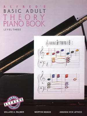 Alfred Publishing - Alfreds Basic Adult Piano Course: Theory Book, Level 3 - Palmer/Manus/Lethco - Piano - Book