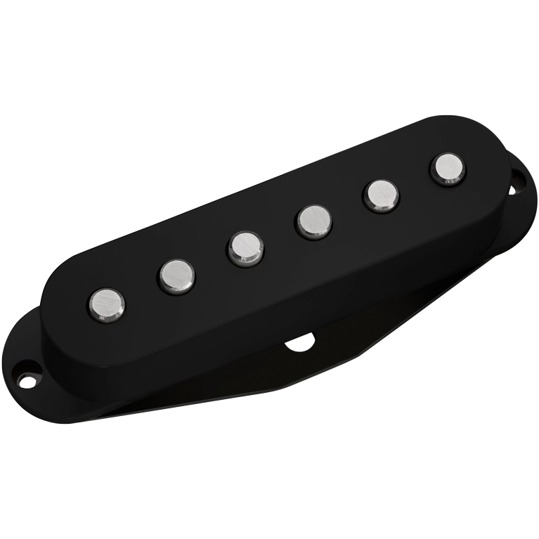 Injector Neck Pickup - Black with Nickel Poles