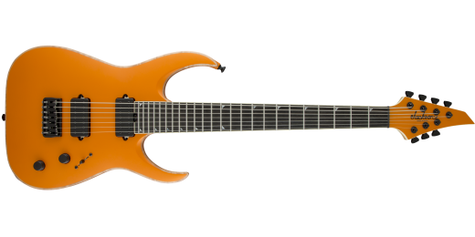 Jackson Guitars - USA Signature Limited Edition Misha Mansoor Juggernaut HT7 - Matte Lambo Orange