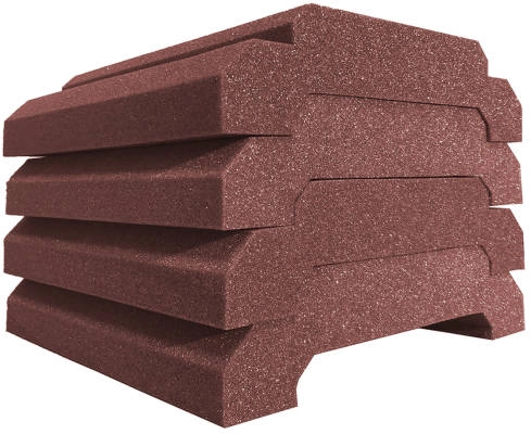 Auralex - WaveCave Royale 12x24 Acoustic Foam (4-Pack) - Burgundy