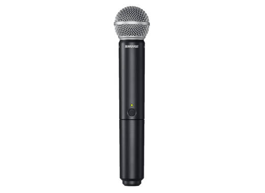 Shure - BLX2/SM58 Wireless Handheld Transmitter with SM58 Capsule (J11: 596-616 MHz)