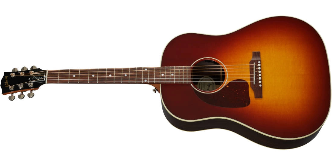 J-45 Studio Rosewood, Left-Handed - Rosewood Burst