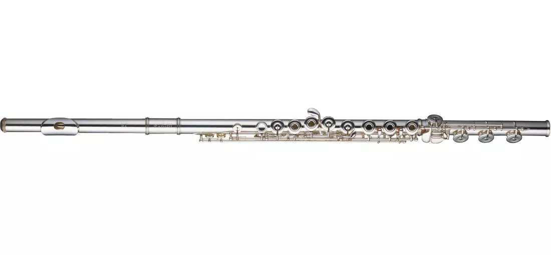 CF201 Etude Series Silver Flute - Open-Hole, B-foot, Offset-G