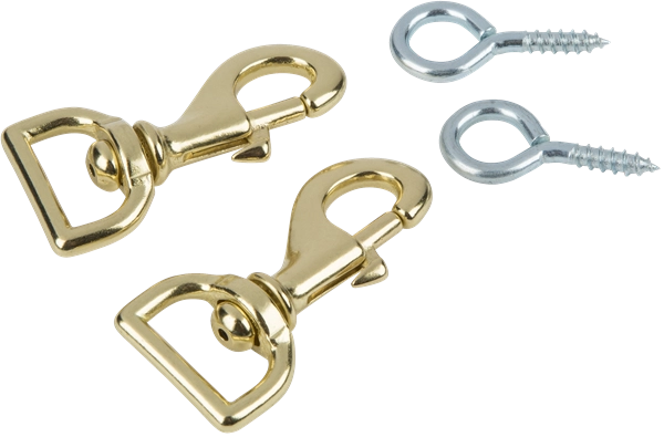 Strap Clasps with Eye Hook