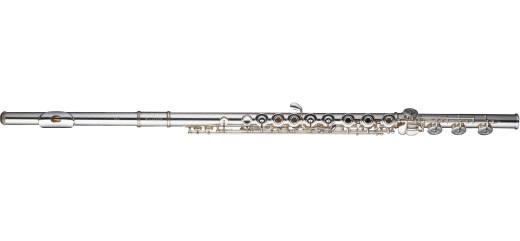 Sankyo Flute - CF301 Silversonic Series Silver Flute - Open-Hole, B-foot