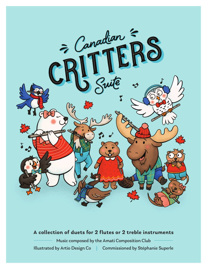 Canadian Critters Suite - Superle - Flute Duets