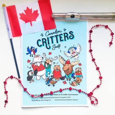 Canadian Critters Suite - Superle - Flute Duets