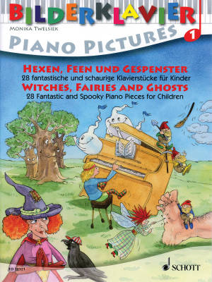 Witches, Fairies and Ghosts: Piano Pictures Series, Vol. 1 - Twelsiek - Piano - Book