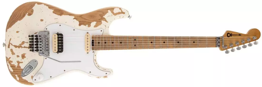 Henrik Danhage Limited Edition Signature Pro-Mod So-Cal Style 1, Maple Fingerboard - White Relic