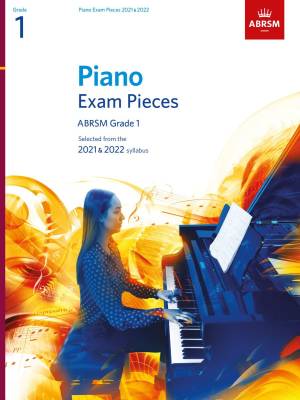 Piano Exam Pieces 2021 & 2022, ABRSM Grade 1 - Book