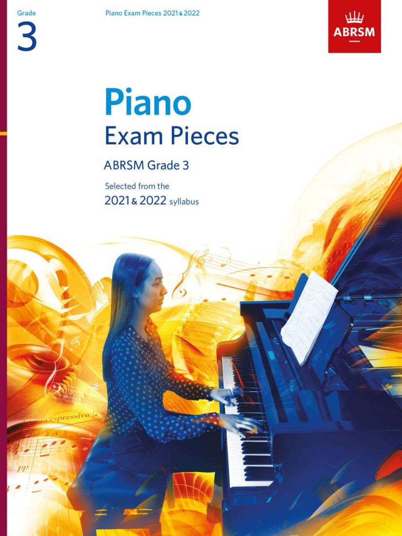Piano Exam Pieces 2021 & 2022, ABRSM Grade 3 - Book