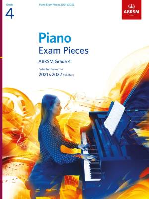 Piano Exam Pieces 2021 & 2022, ABRSM Grade 4 - Book