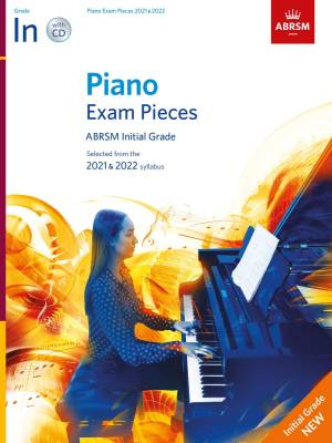 Piano Exam Pieces 2021 & 2022, ABRSM Initial Grade - Book/CD