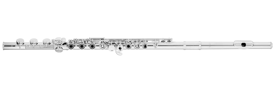 2000 Series Open Hole B Foot Flute - Offset G & Split E