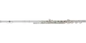 Azumi - Z Series Sterling Silver Open Hole Flute with Offset G and B Foot, Sterling Silver Headjoint