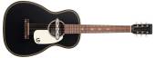 Gretsch Guitars - G9520E Gin Rickey Acoustic/Electric with Soundhole Pickup, Walnut Fingerboard - Smokestack Black
