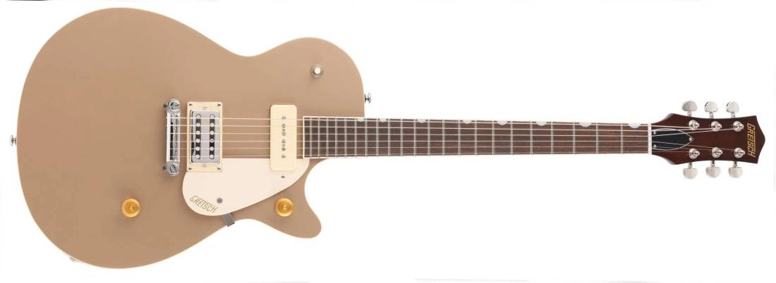 G2215-P90 Streamliner Junior Jet Club, Laurel Fingerboard - Sahara Metallic