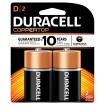 Duracell - D CopperTop Batteries - 2-Pack