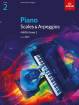 ABRSM - Piano Scales & Arpeggios 2021 & 2022, ABRSM Grade 2 - Book
