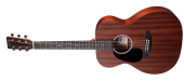 Martin Guitars - 000-10E Sapele Acoustic/Electric Guitar with Gig Bag, Left Handed