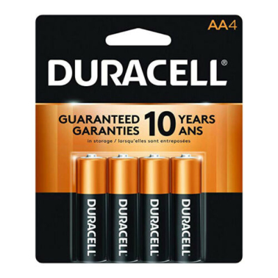 Duracell - AA CopperTop Batteries - 4 Pack