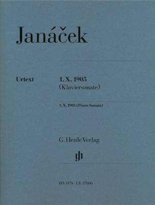 1. X. 1905 (Piano Sonata) - Janacek/Zahradka - Piano - Book