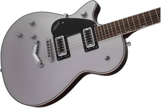 G5230LH Electromatic Jet FT Single-Cut with V-Stoptail - Airline Silver
