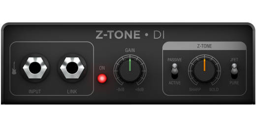 Z-TONE DI Active DI/Preamp with Tone Shaping