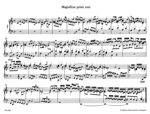 Magnificat Fugues, Part I - Pachelbel/Zaszkaliczky - Organ - Book