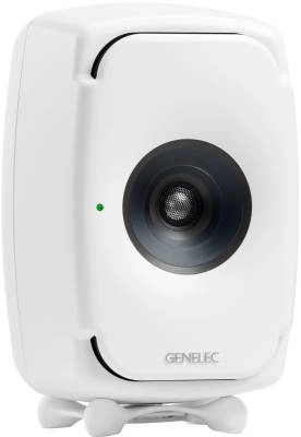 Genelec - 8331A 5 Nearfield 3-Way SAM Monitor (Single) - White