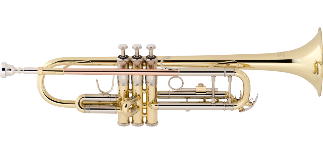 TR500 Bb Trumpet with Red Brass Leadpipe