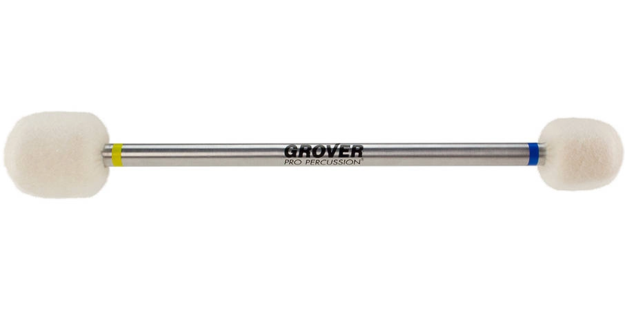 Dual Bass Drum Mallet, Aluminum Handle - Legato/Staccato