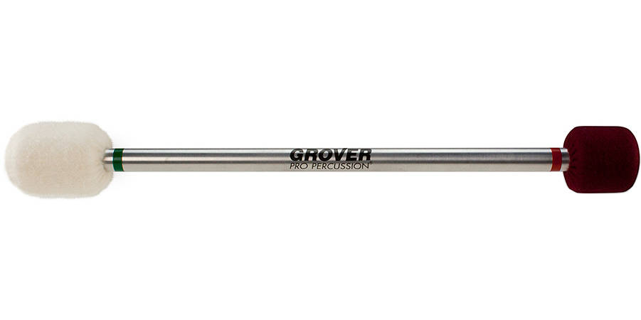 Dual Bass Drum Mallet, Aluminum Handle - General/Staccato