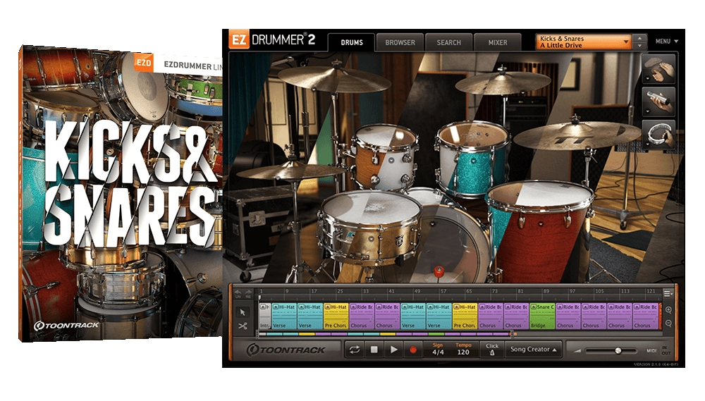 Kicks & Snares EZX - Download