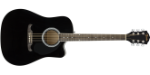 Fender - FA-125CE Dreadnought Acoustic/Electric - Black