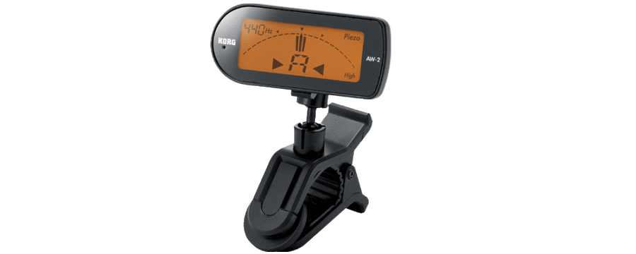 Guitar Tuner Clip w/Piezo & Mic