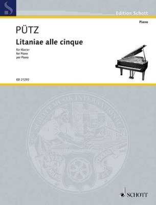 Schott - Litaniae alle Cinque - Puetz - Piano - Book