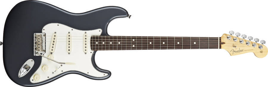 American Standard Stratocaster RW - Charcoal Frost Metallic