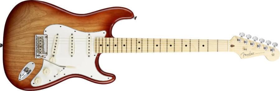 fender american standard ストラトキャスター Fender American Standard Stratocaster MPL - Sienna Sunburst
