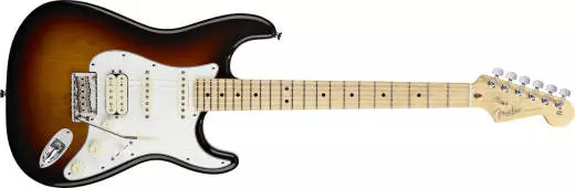 American Standard Stratocaster HSS MPL - 3 Tone Sunburst