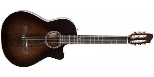 Arena Pro CW Bourbon Burst Crescent II Nylon Guitar w/Gig Bag
