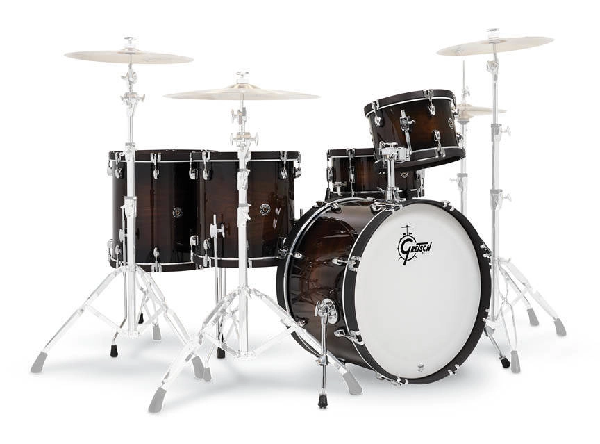 Catalina 5-Piece Shell Pack (22,12,14,16,SD) - Walnut Burst