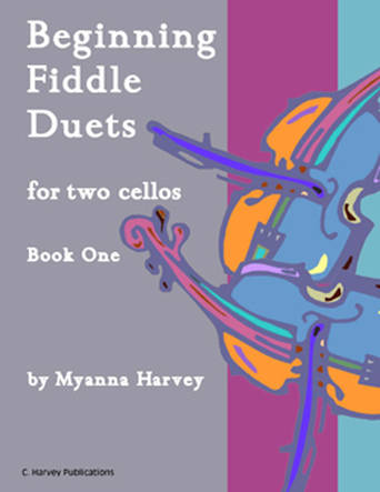Beginning Fiddle Duets for Two Cellos, Book One - Harvey - Cello Duets - Book